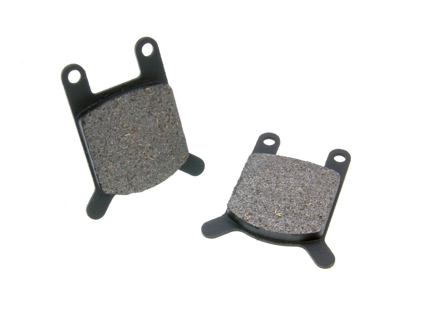 Plăcuțe de frână organice pentru Zündapp KS 50, KS 80, KS 80 Touring, KS 80 Super, SX 80 cu etrier Magura