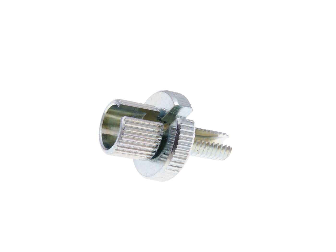 Șurub de reglaj 101 Octane M6x27mm pentru cablu accelerație, frână și ambreiaj universal