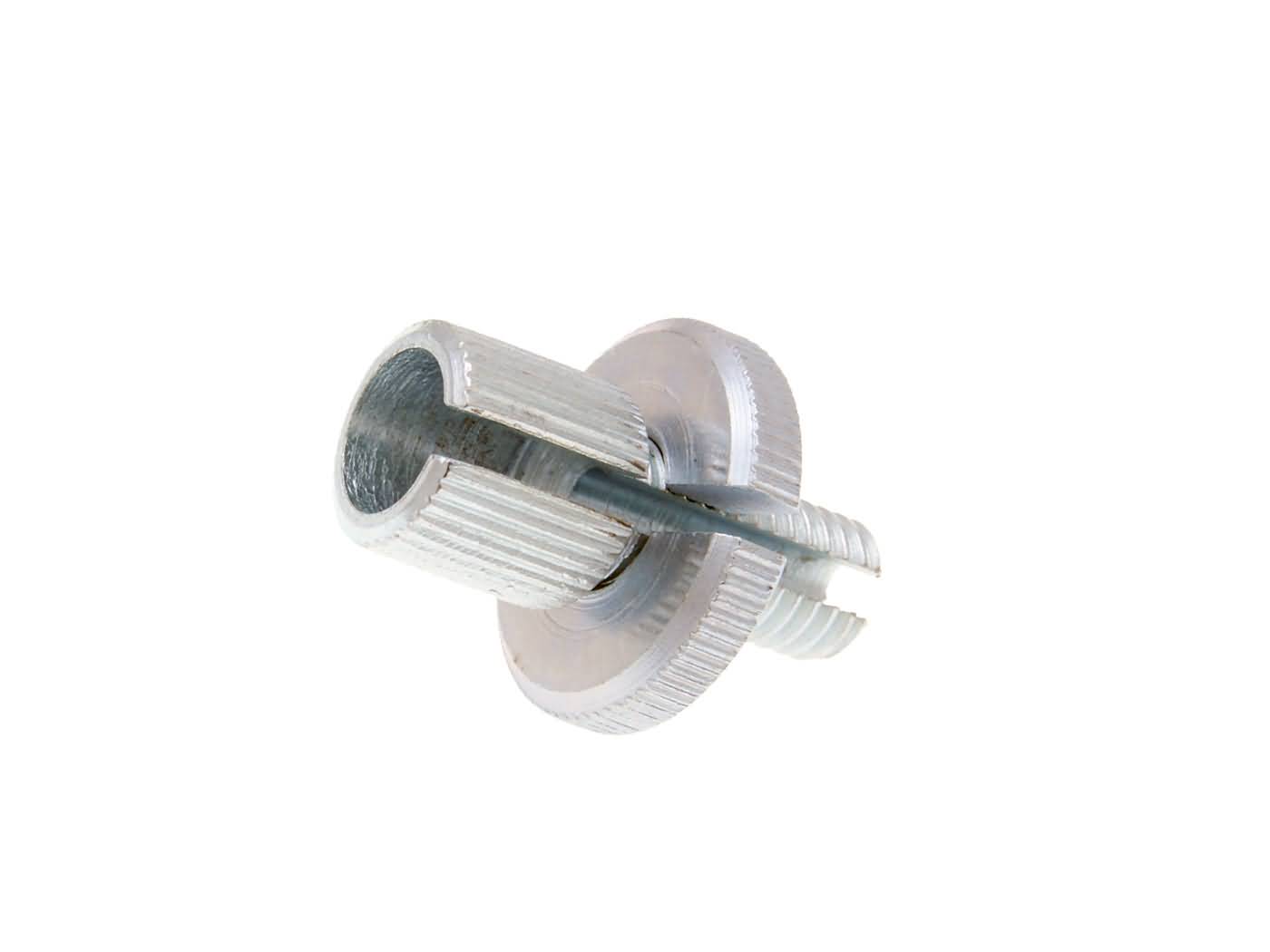 Șurub de reglaj M7x25mm pentru cablu de accelerație, frână și ambreiaj universal