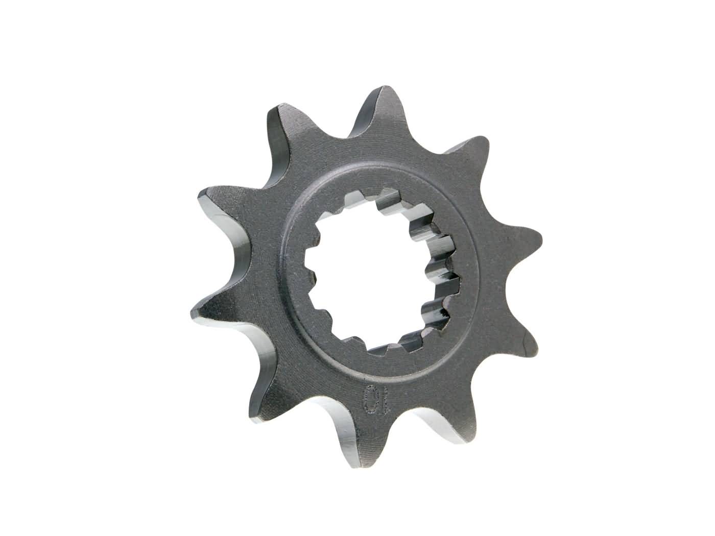 Pinion față 101 Octane 420 10 dinți pentru Rieju, Beta, Motorhispania, Yamaha, Peugeot și alte modele