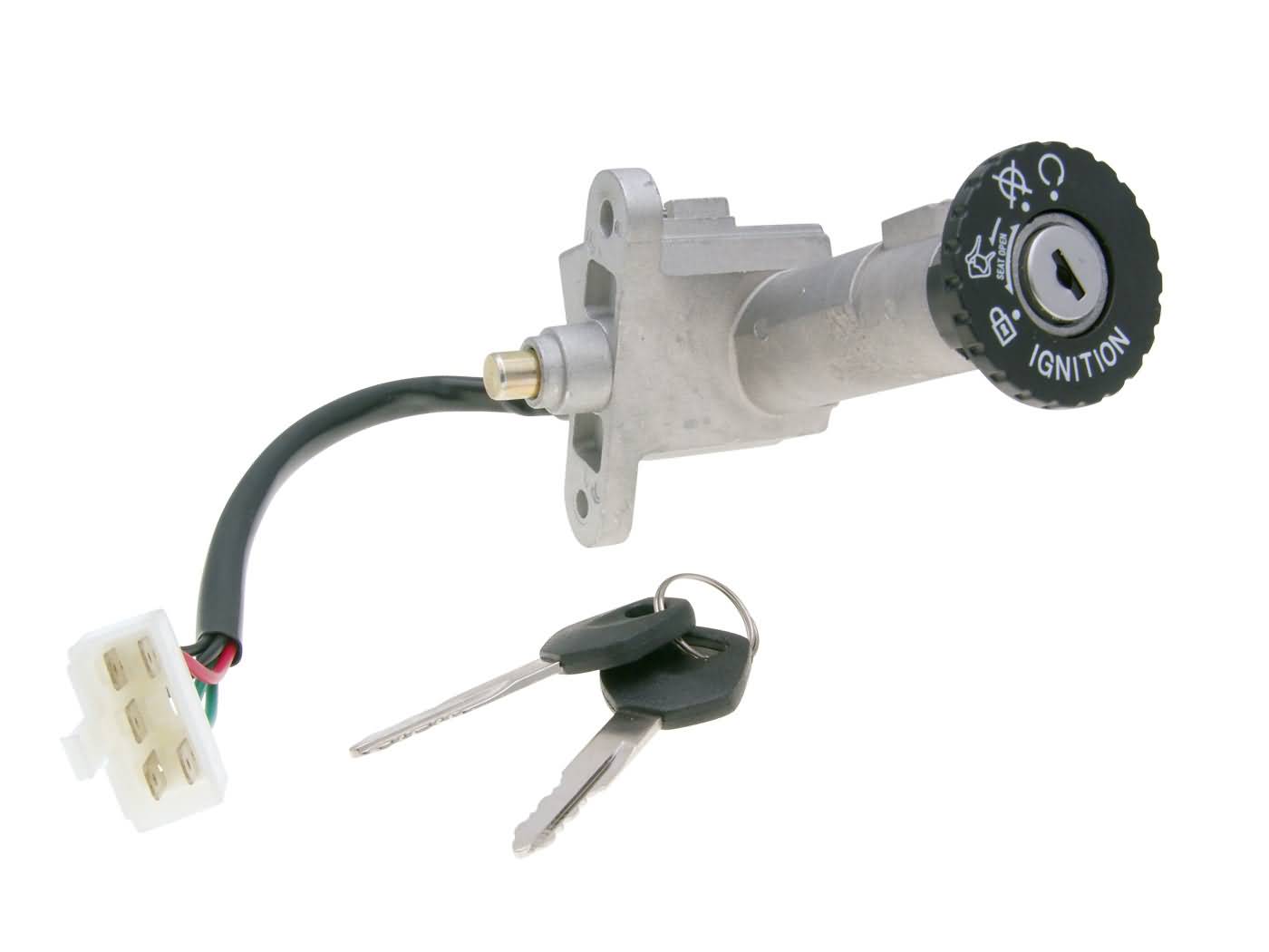 Contact și set de încuietori 101 Octane pentru SYM Fiddle II 50, Orbit I 50, Orbit II 50