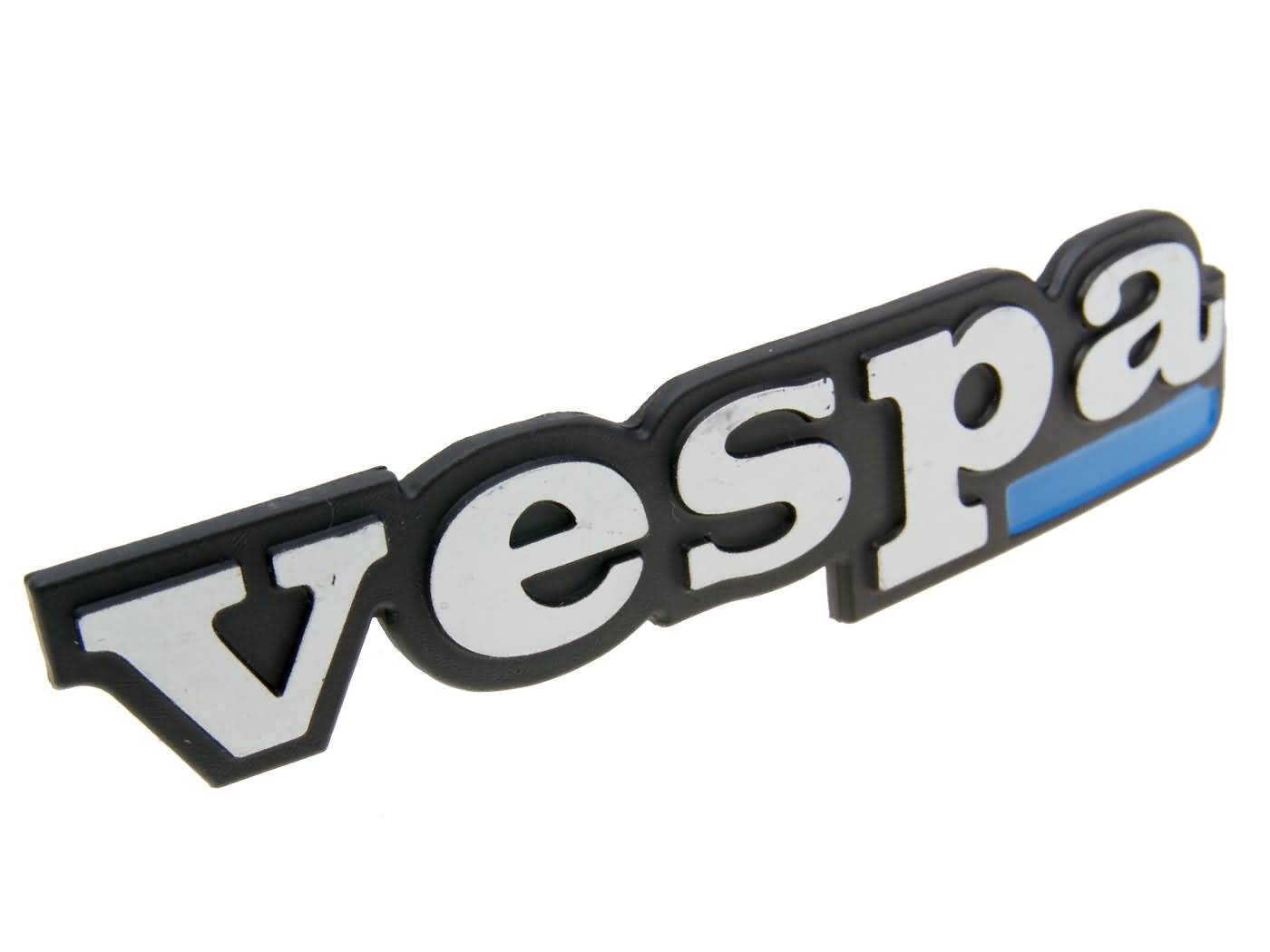 Emblemă scut picior CIF „Vespa" pentru Vespa Classic PK 50 S, P125 ETS, PK 125 S și alte modele