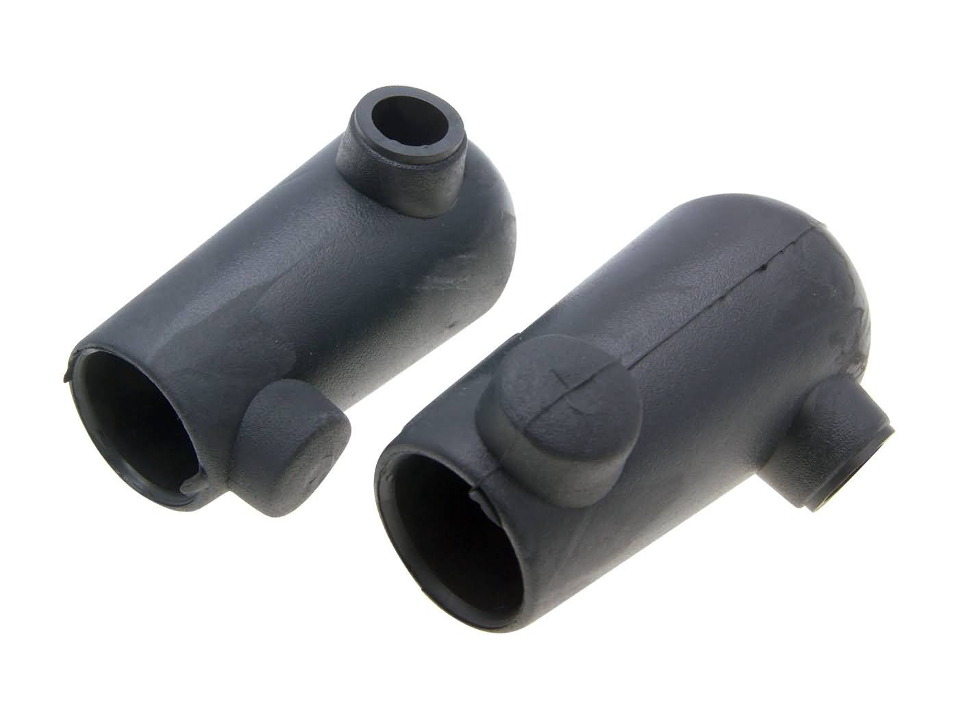 Set cauciuc picior suport central CIF 19mm pentru Vespa Classic Primavera 125, ET3, 50, 90, 180 Rally și alte modele