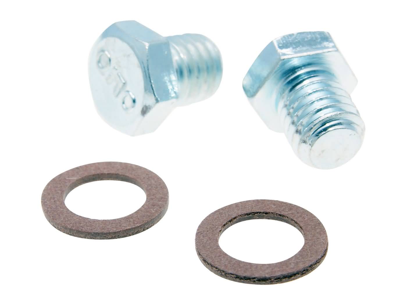 Set șuruburi de umplere ulei cu garnituri pentru Vespa Classic, Piaggio, LML și alte modele