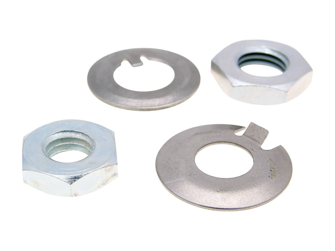Set piuliță și șaibă de siguranță ambreiaj CIF pentru Vespa Classic PK, PX, Primavera, ET3 și alte modele
