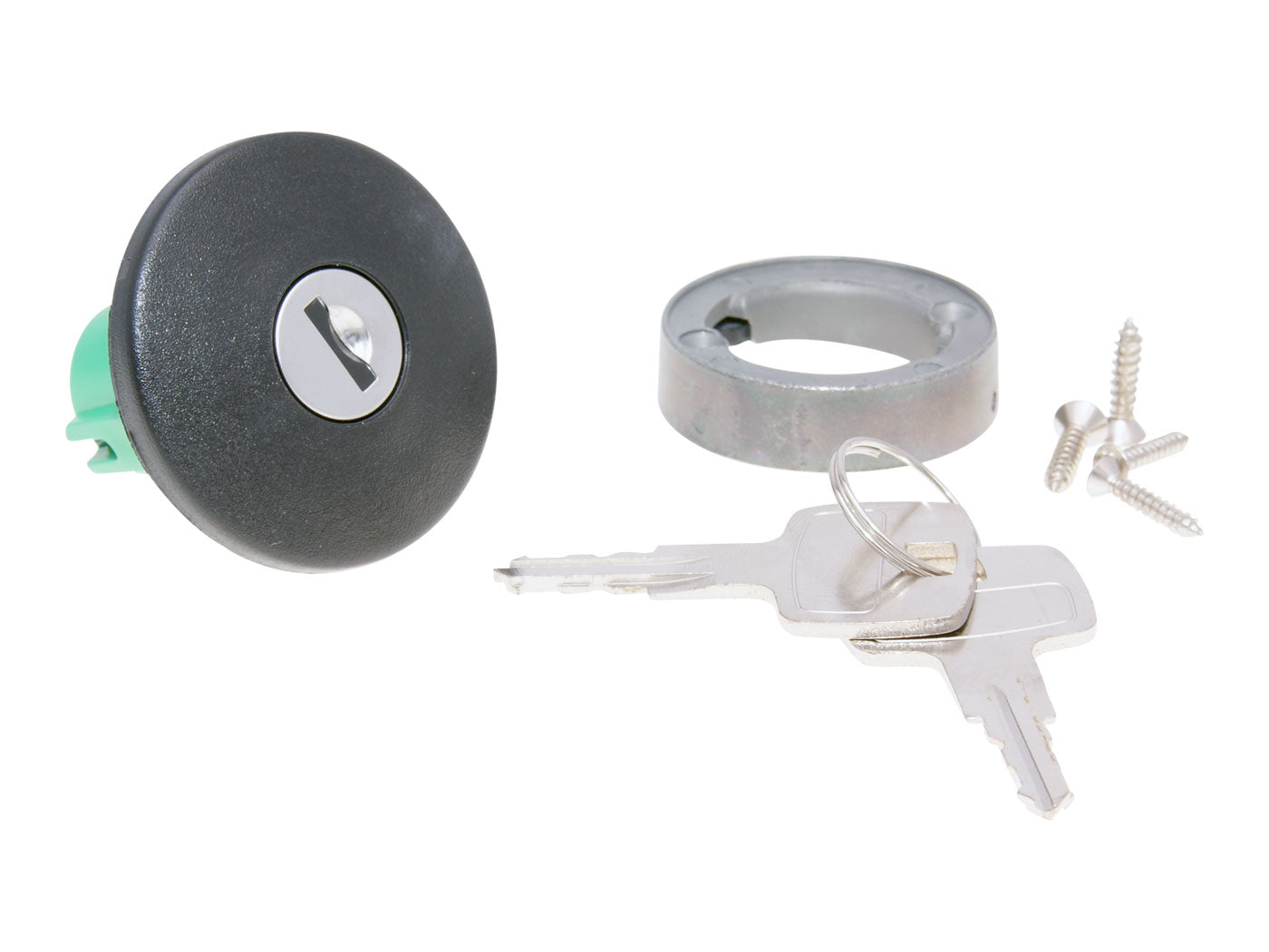 Capac rezervor CIF cu blocare versiune mică 50mm / 29mm pentru Piaggio Ciao, Grillo, Ape 50 și alte modele