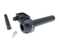 Mâner de accelerație Domino cursă scurtă 3,6°/ 74mm negru universal