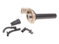 Mâner de accelerație Domino KRE 03 Off-Road cursă scurtă 2,6°/ 45mm culoare titan universal