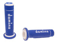 Set Mansoane Ghidon Domino A180 ATV cu Accelerație Deget 22/22mm Albastru-Alb Universal