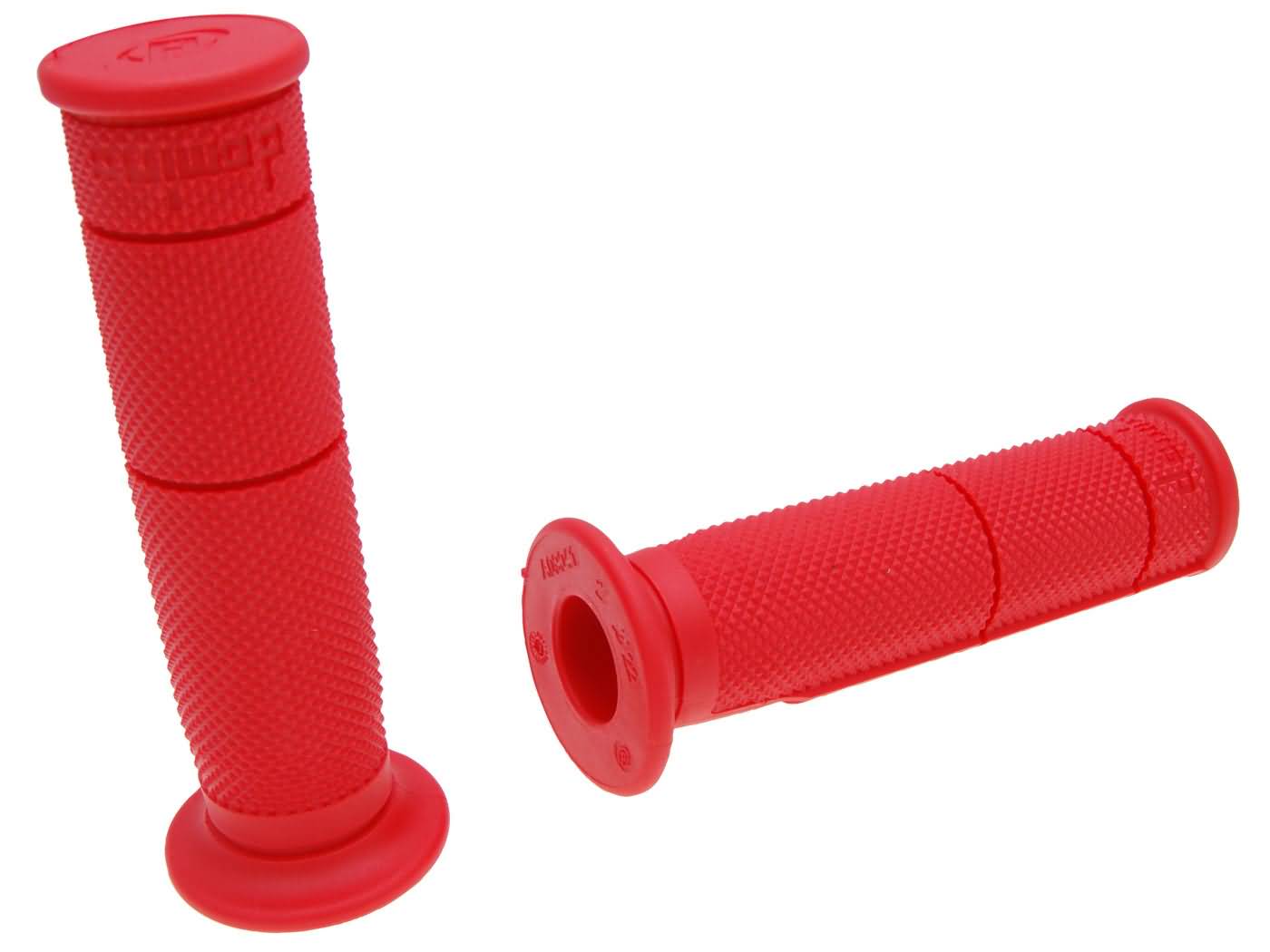 Set Mansoane Ghidon Domino Semi-Waffle Quad ATV Policar Deget 22/22mm - roșu universal