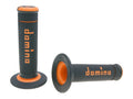 Set manșoane ghidon Domino A190 cross-enduro negru / portocaliu universal