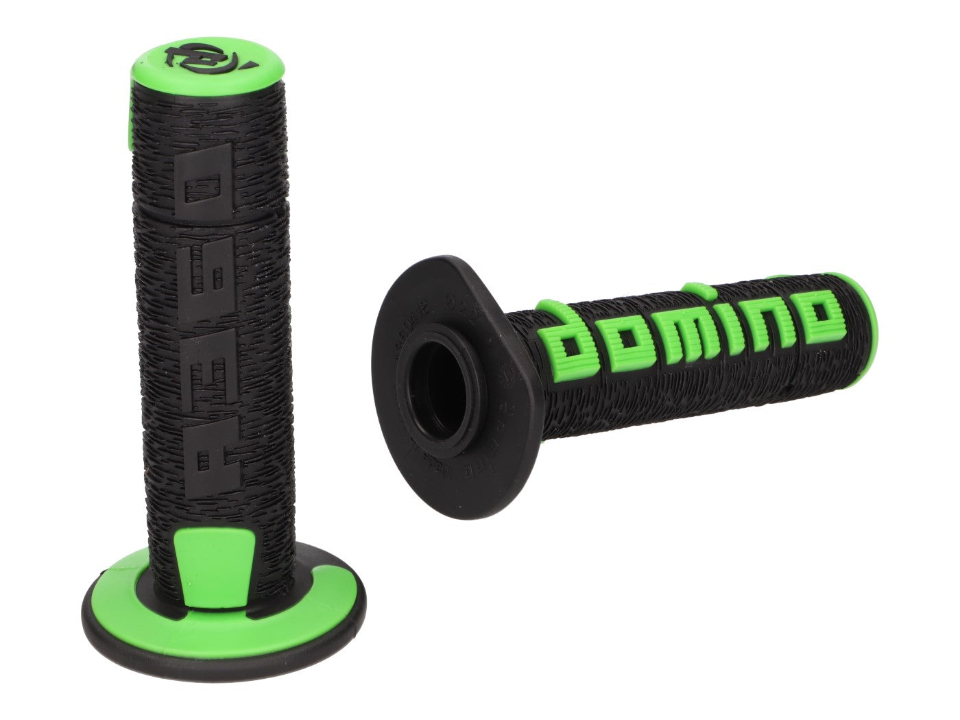 Set manșoane ghidon Domino A360 cross negru / verde universal