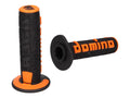 Set manșoane ghidon Domino A360 cross negru / portocaliu universal