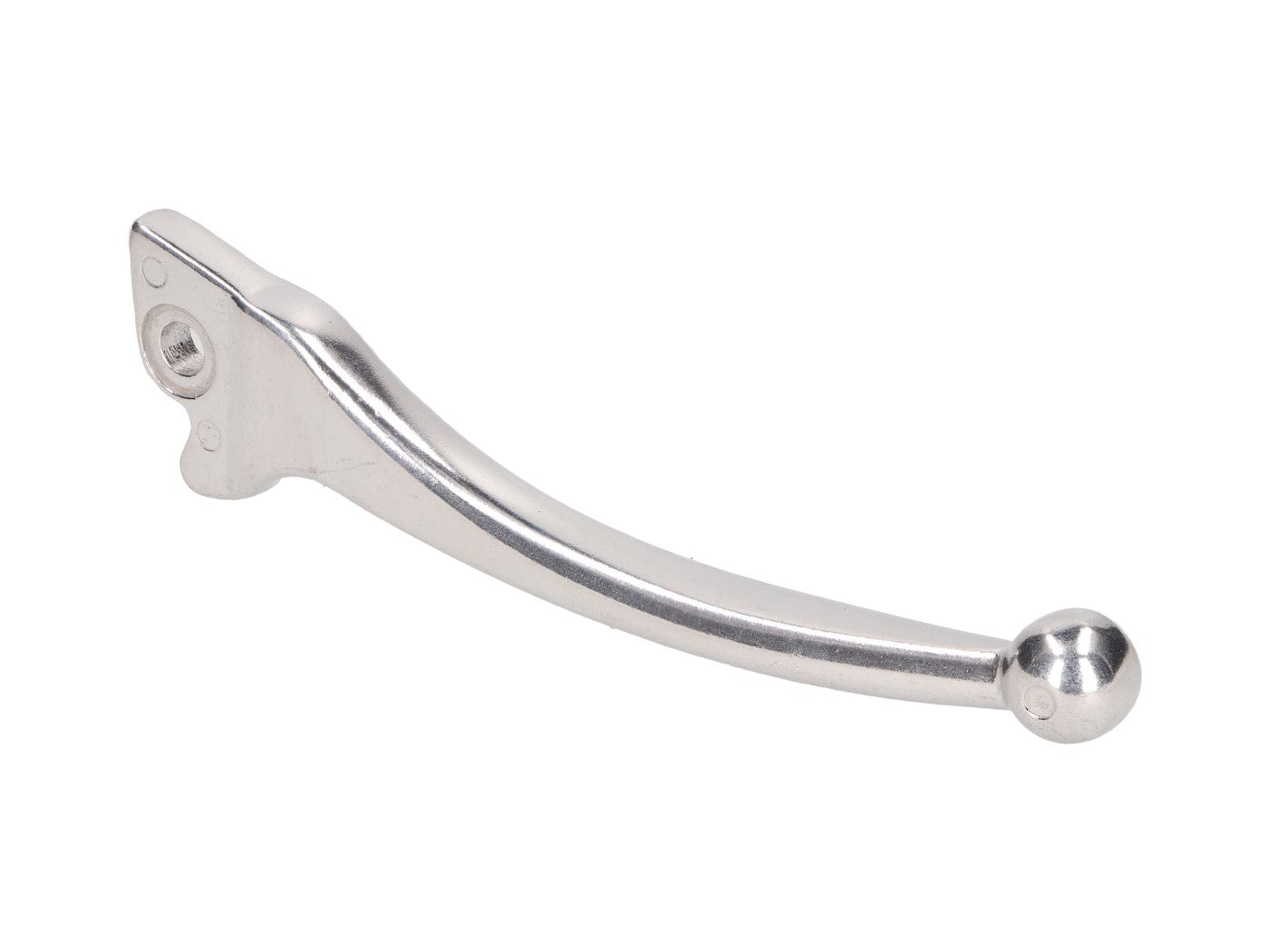 Manetă de frână dreapta Vparts argintie pentru Vespa PX, LML Star și alte modele (frână pe disc)