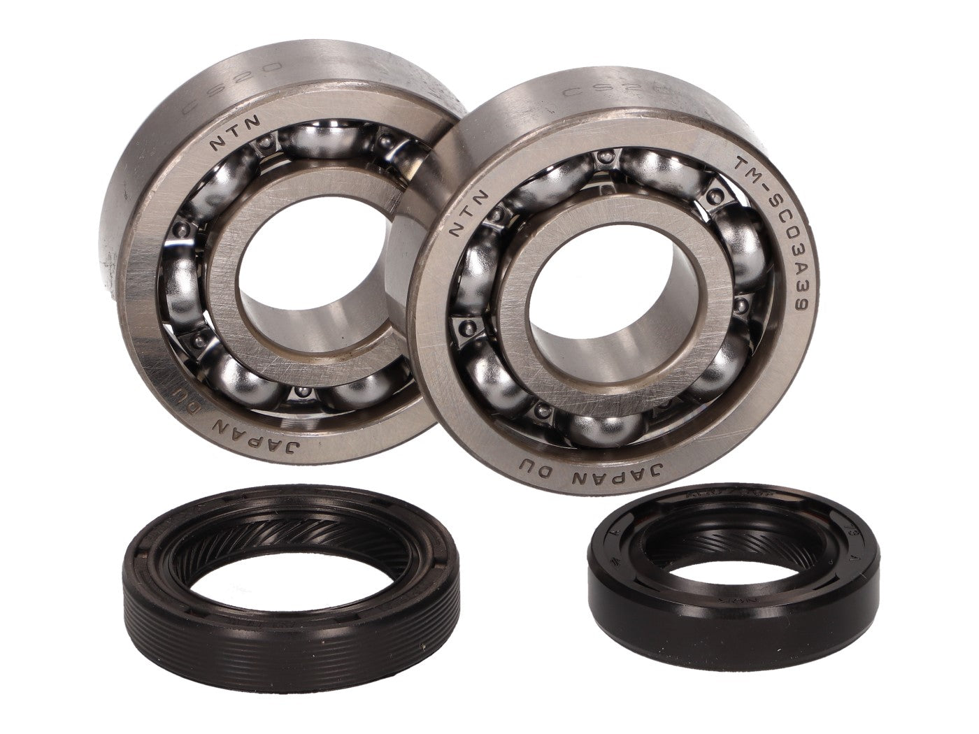 Set rulmenți arbore cotit CIF pentru Piaggio, Vespa Modern, Aprilia și alte modele 50cc 100cc 4T