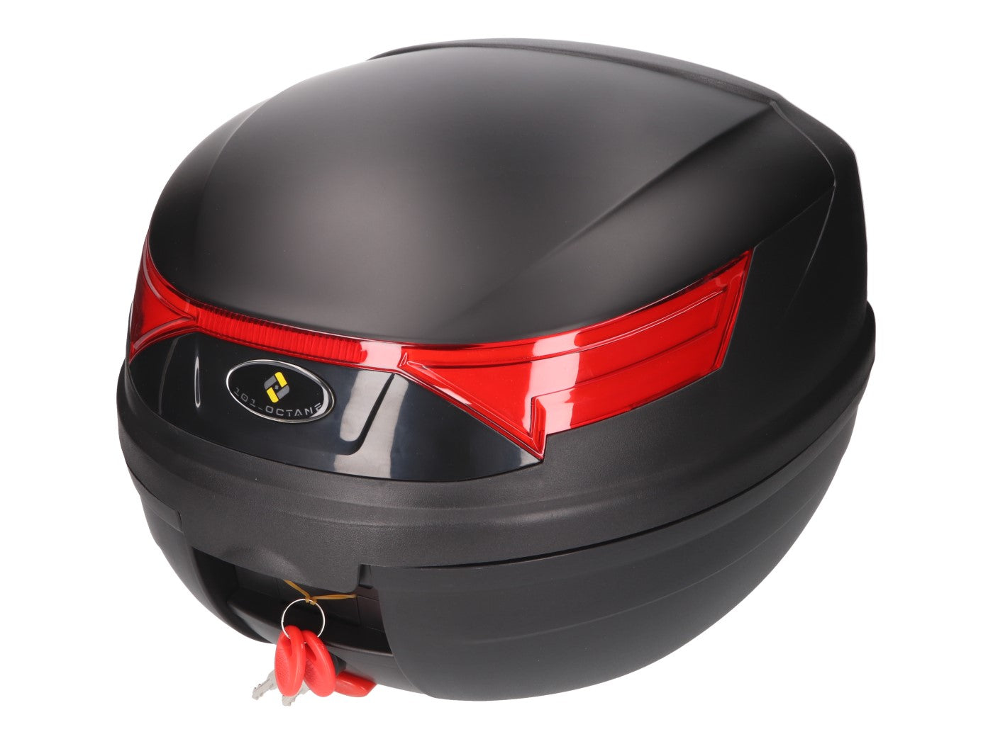 Top Case 101 Octane Evolution negru 32L cu sistem de eliberare rapidă și încuietoare cu 2 chei universal