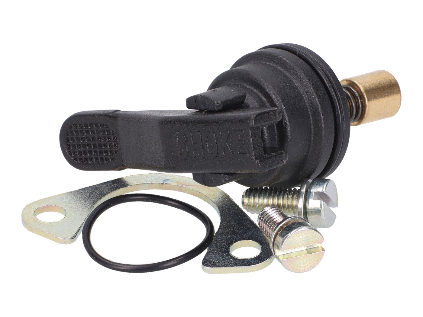 Set conversie Dellorto șoc electric la șoc manual cu pârghie pentru carburator PHVA universal