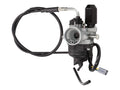 Carburator Dellorto PHVA 12 QD cu șoc electric pentru Piaggio, Gilera și alte modele