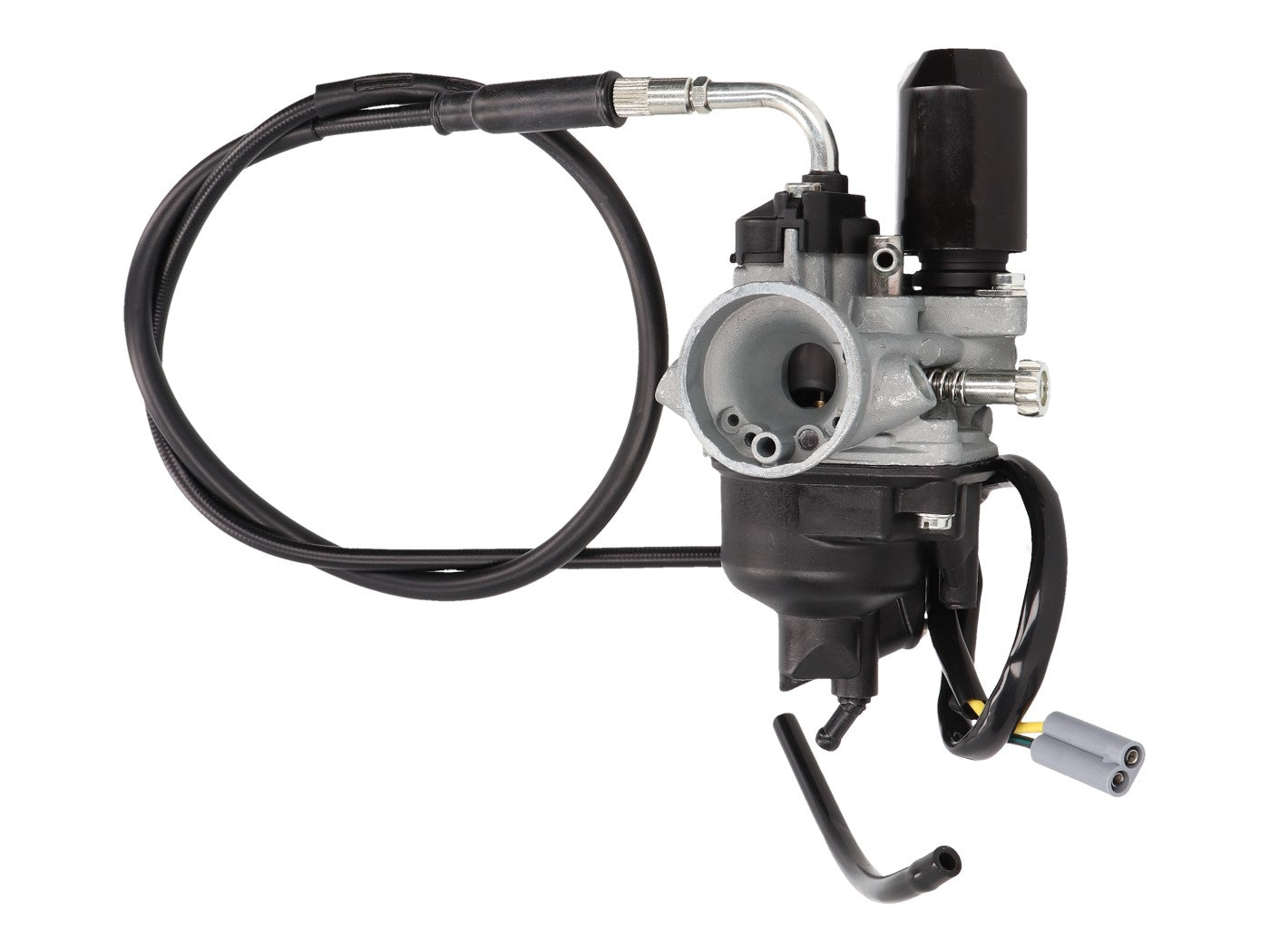Carburator Dellorto PHVA 12 QD cu șoc electric pentru Piaggio, Gilera și alte modele