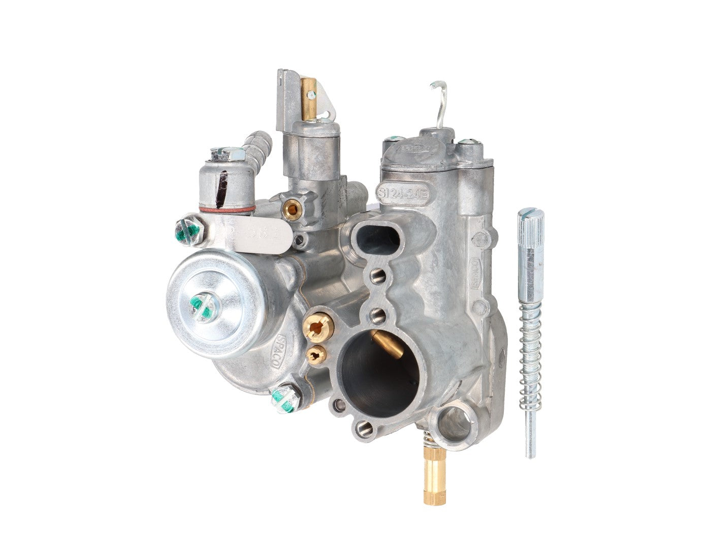 Carburator Dellorto SI 24/24 E pentru Vespa Classic P200 E VSX1T, PX 200 E Lusso, PX 200 E GS, PX 200 E (Scheibe), 200 Rally și alte modele