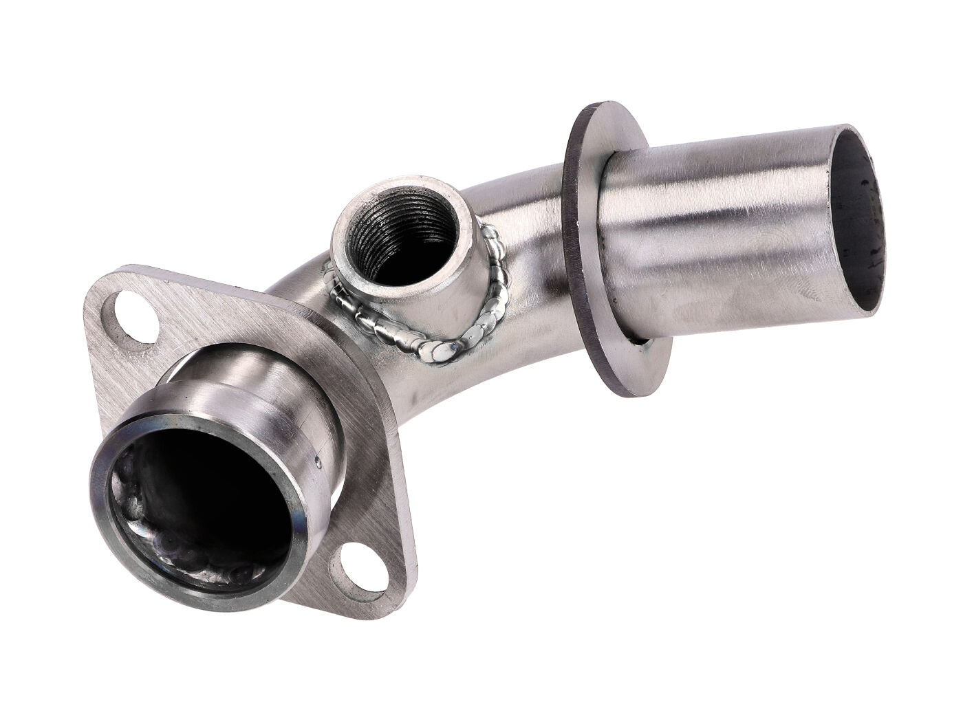 Colector evacuare 101 Octane inox pentru Vespa GTS 250, GTS 300, GTV 250, GTV 300, GT 250 și alte modele
