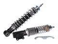 Kit amortizoare față-spate Carbone Sport negru / cromat pentru Vespa ET4, LX, LXV 125-150cc și alte modele