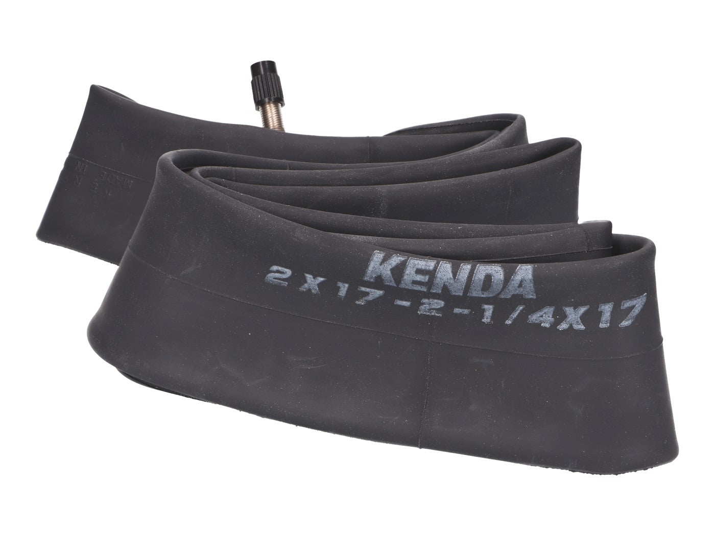 Cameră de aer Kenda 2.00/2.25-17 TR4 ventil drept pentru Piaggio, Vespa Mofa, Puch, Tomos, MBK și alte mărci