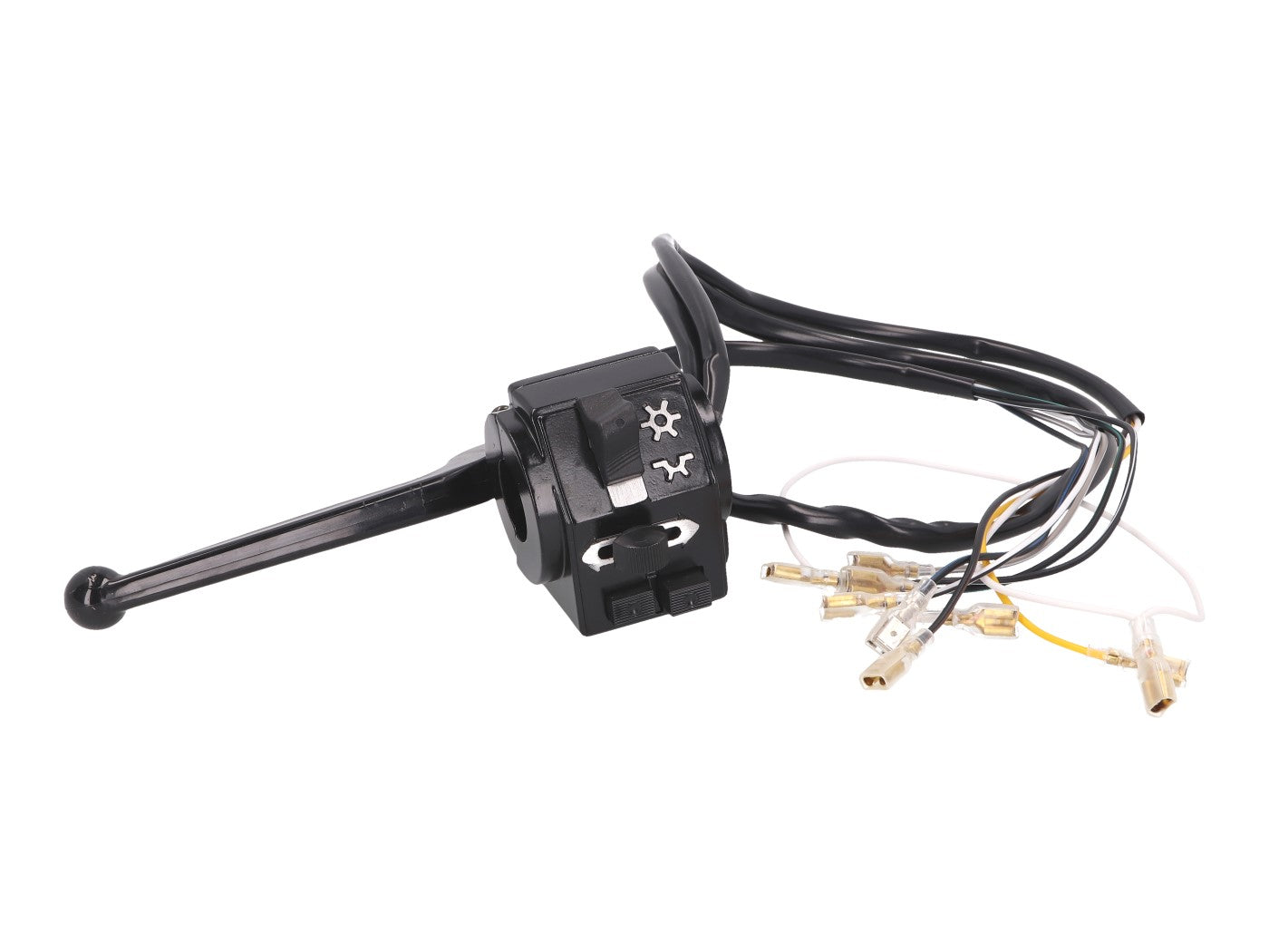 Unitate comenzi stânga 101 Octane cu pârghie ambreiaj pentru Simson S51, S53, S70, S83, SR50, SR80