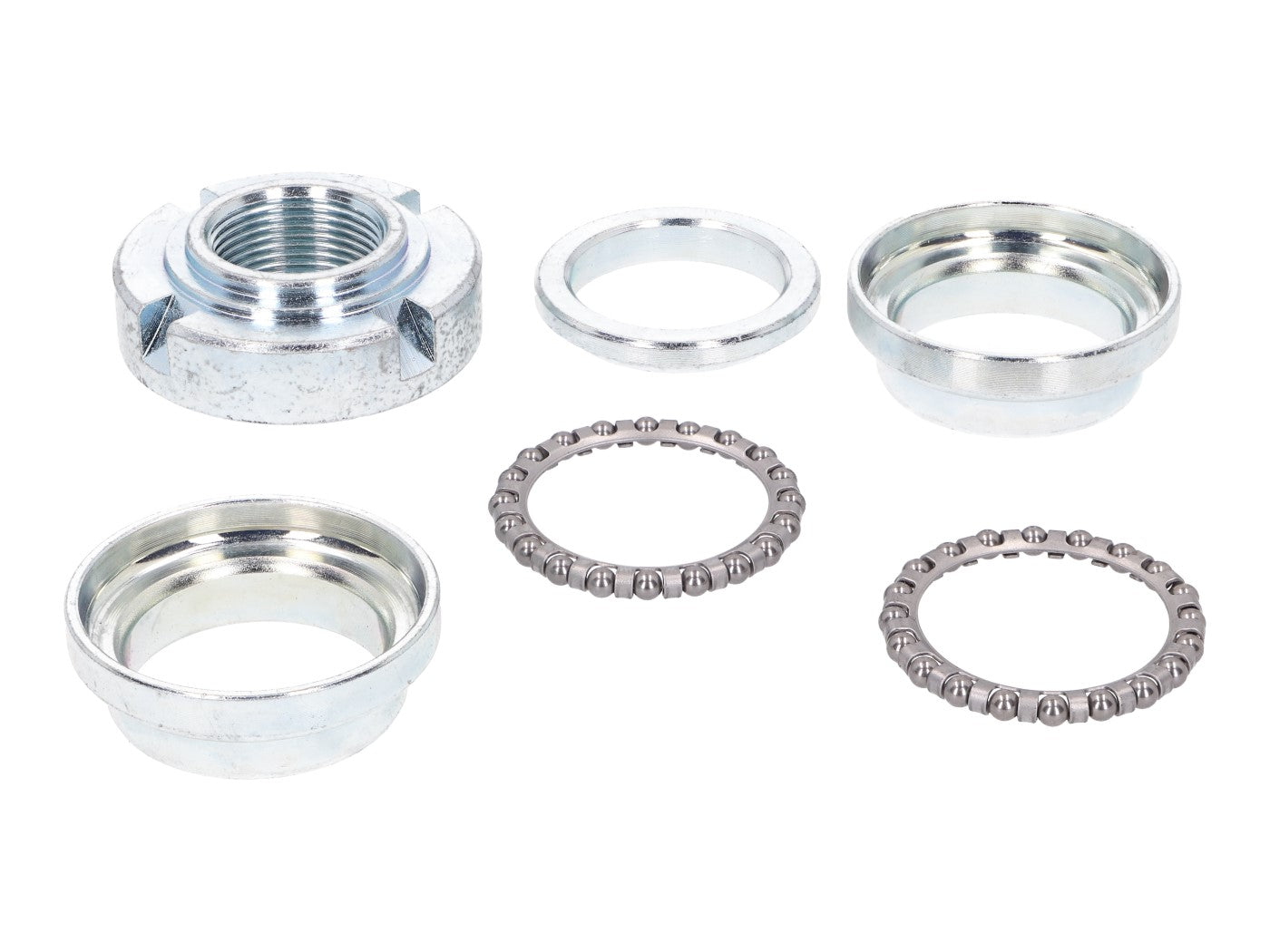 Set rulmenți jug direcție 101 Octane 6 piese pentru Simson S50, S51, S53, SR50, SR80