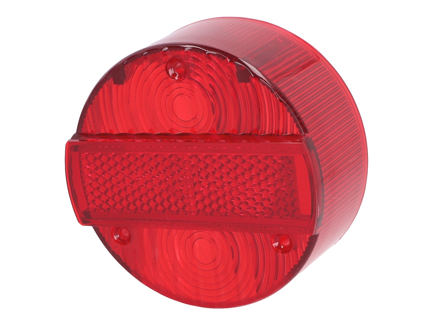 Sticlă stop rotundă 101 Octane pentru Simson SD50 Albatros, KR51/2 Schwalbe, S51, SR 50, S70, SR 80 și alte modele
