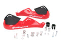 Apărători de mâini Polisport Evolution Integral roșii pentru ghidon de 22mm universal