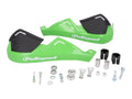 Apărători de mâini Polisport Evolution Integral verzi pentru ghidon de 22mm universal