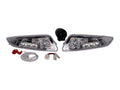 Set semnalizări față Power1 LED transparente cu lumini de zi pentru Vespa Primavera, Sprint, Elettrica și alte modele