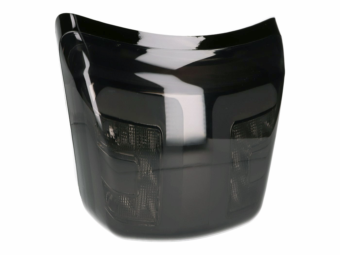 Stop LED Power1 fumuriu, negru lucios pentru Vespa GTS 125, GTS 150, GTS 250, GTS 300 și alte modele