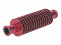 Răcitor flux 101 Octane aluminiu rotund roșu 133mm conexiune 17mm universal