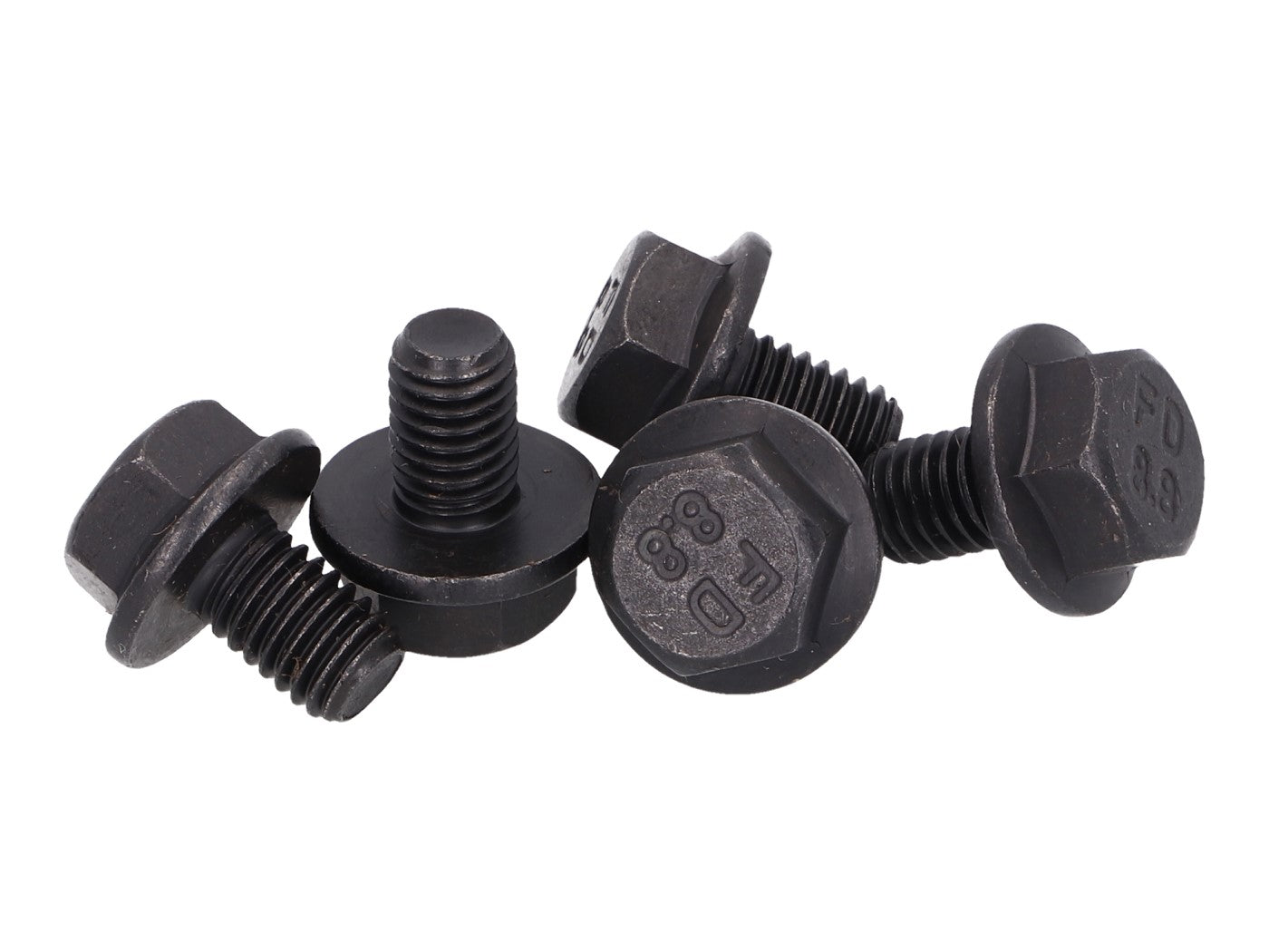 Șurub cu flanșă M8x12 SW13 - set 5 bucăți, universal