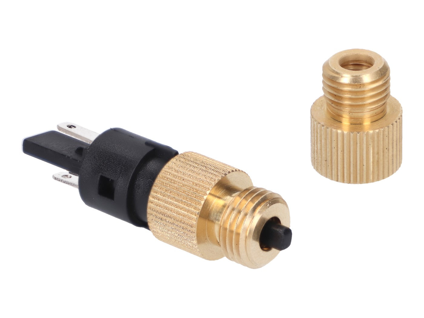 Întrerupător lumină stop universal cu adaptoare filet M9 și M10