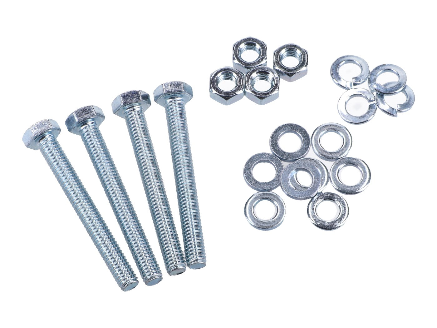 Set șuruburi portbagaj pentru Simson KR51/1 Schwalbe [M53, M53/1], KR51/2 Schwalbe [M531, M541]
