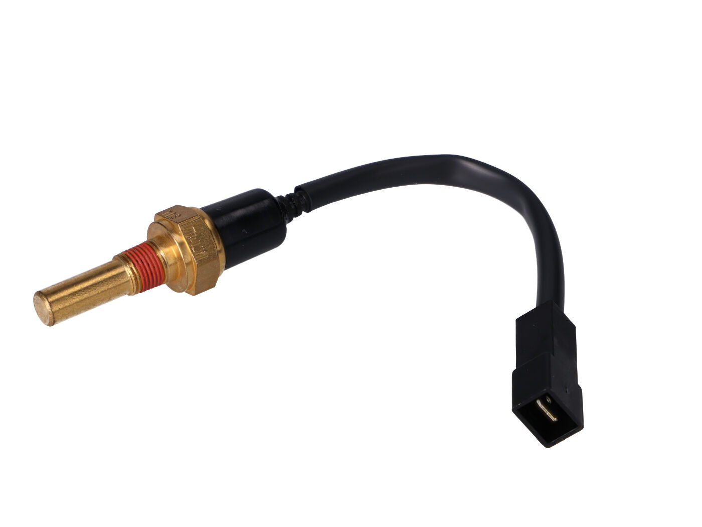 Senzor temperatură lichid de răcire tip lung pentru MBK, Aprilia, Malaguti, Yamaha și alte modele (motor Minarelli orizontal LC)