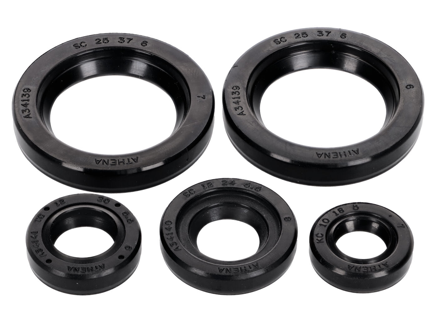 Set simeringuri motor Athena pentru KTM Duke 125, Duke 200, RC 125 ABS, Duke 125 ABS