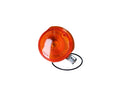 Semnalizator față 80mm portocaliu cu capac cromat pentru Simson SD50 Albatros, S51, SR 50, S70, SR 80