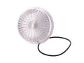 Sticlă semnalizator spate 101 Octane 80mm albă pentru Simson SD50 Albatros, S51, SR 50, S70, SR 80