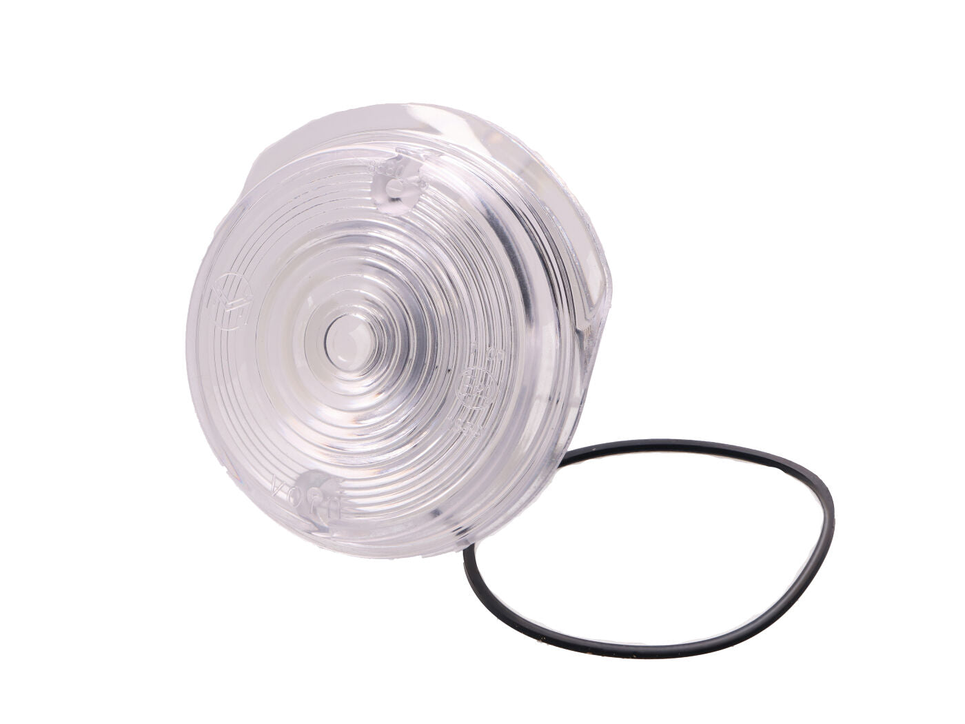 Sticlă semnalizare față 101 Octane 80mm albă pentru Simson SD50 Albatros, S51, SR 50, S70, SR 80