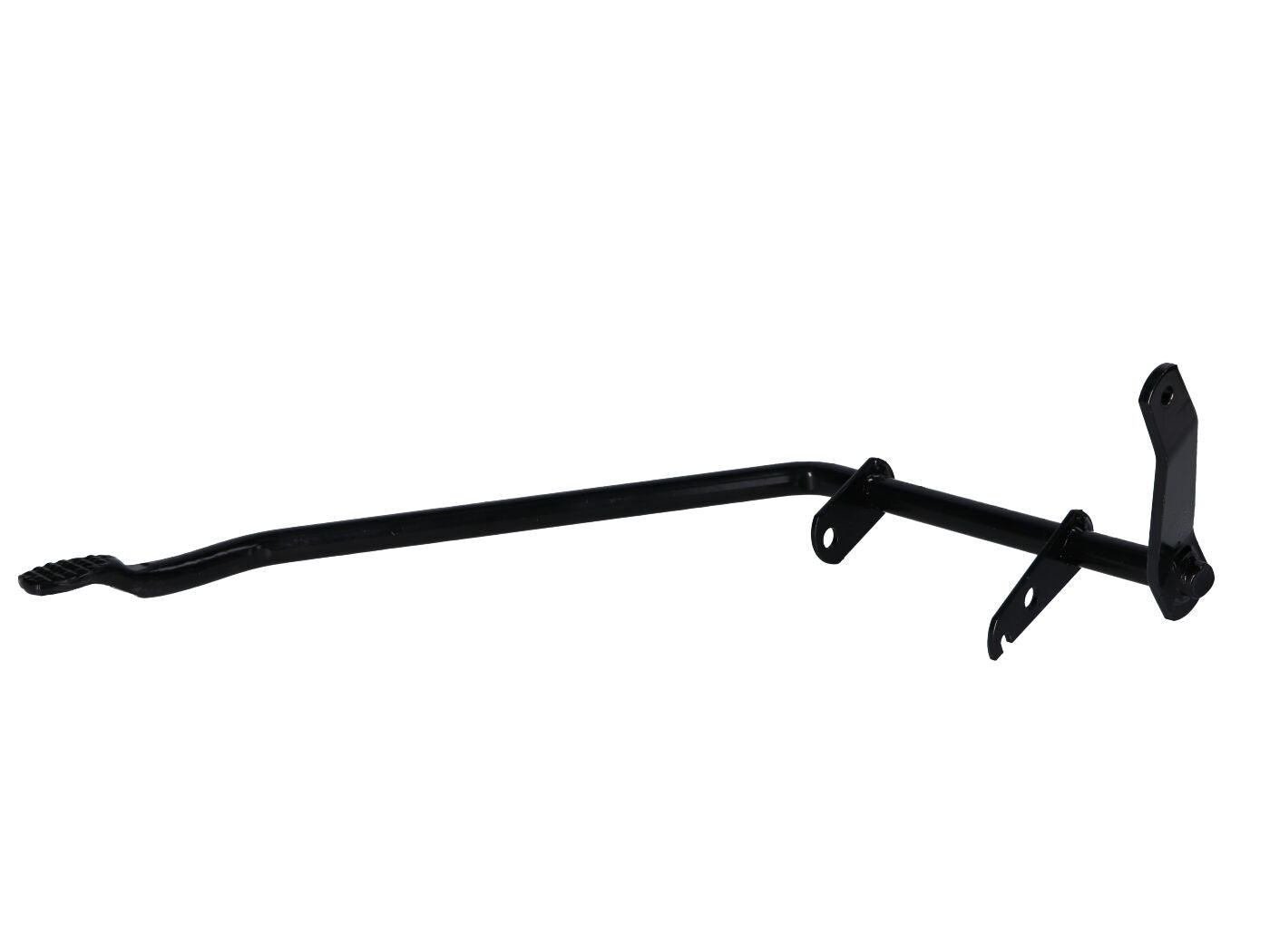 Pedală frână picior neagră fără suport comutator lumină stop pentru Simson S51, S53, S70, S83