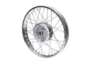 Roată cu spițe 101 Octane 1,60 x 16 inch oțel cromat pentru Simson KR51/1 Schwalbe, KR51/2, S51, S53, S70, S83