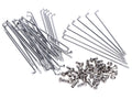 Set spițe 101 Octane 143,5mm M3,5 16 inch lucios (zincat albastru) pentru Simson KR50 Schwalbe, KR51/1, KR51/2, S51, S53, S70 și alte modele
