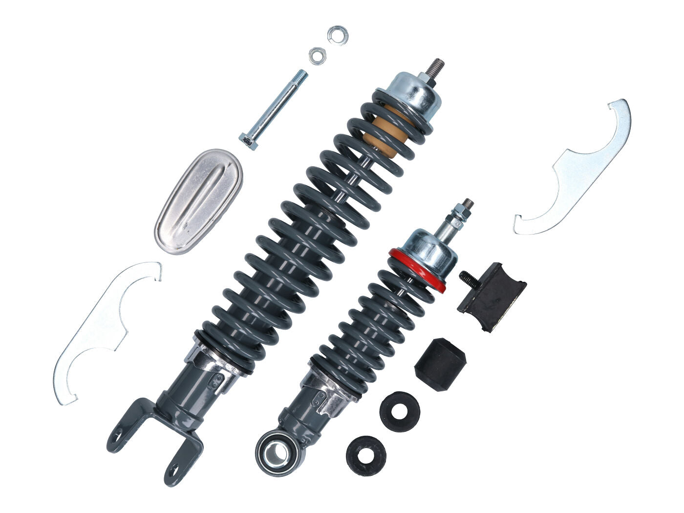 Kit Amortizoare Carbone Sport RS Reglabile Față + Spate pentru Vespa Classic Smallframe