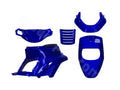 Kit carenaj TNT albastru metalic 5 piese pentru MBK Booster 50, Yamaha BWs 50 2T AC