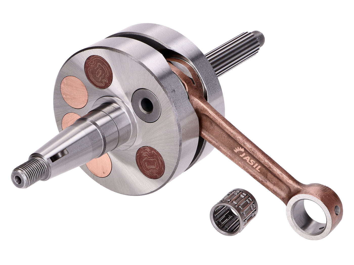 Arbore cotit Top Racing disc complet 55mm calitate înaltă pentru Gilera Runner, Piaggio Hexagon, Italjet Dragster 125-180 2T LC