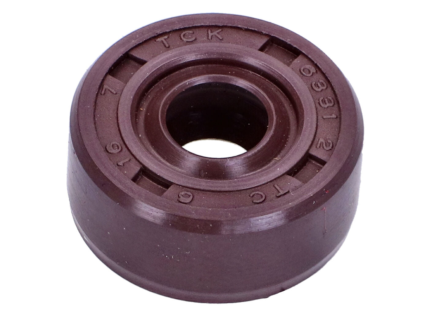 Simering antrenare tahometru TCK 6x16x7mm maro pentru Simson S51, S53, S70, SR50 și alte modele